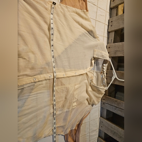 Free people pastel rainbow button down - Picture 13 of 16